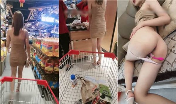 极品学生妹 【小阿寸】首次挑战户外商场跳蛋，紧张刺激淫水直流