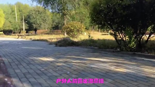 【户外人前露出洛丽塔】-带着可爱面具公园子威长椅上两个跳蛋喷水抠喷