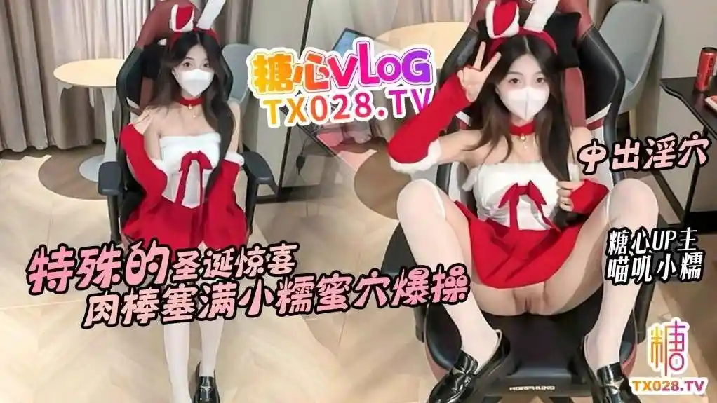 糖心vlog 特殊的圣诞惊喜 邻居小糯蜜穴送温暖 骚穴塞满肉棒不停抽插内射 - 喵叽小糯